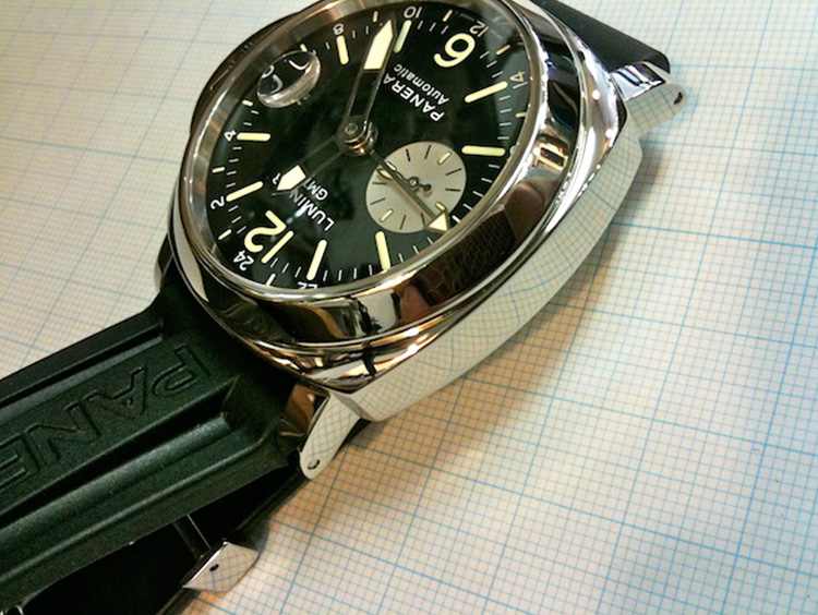 LUMINOR（ルミノール）腕時計の研磨